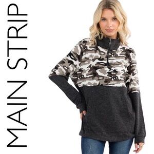805: MAIN STRIP NEW 1/4 ZIP PULLOVER (R2)